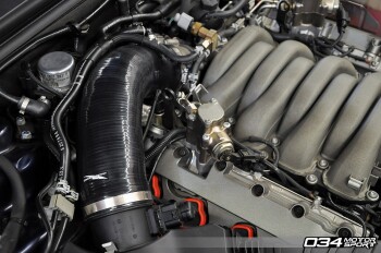 Silicone Throttle Body Inlet Hose, High-Flow, Audi S5 4.2L FSI (2008-2012) | 034Motorsport