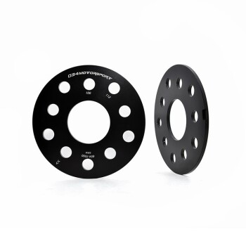 Wheel Spacer Pair, 5mm, 5x112mm & 5x100mm with 57.1mm Center Bore, Volkswagen Jetta (1999-2004)