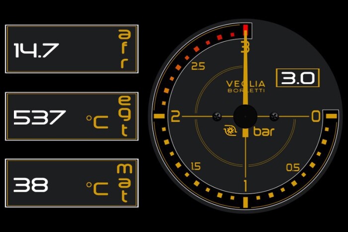 Lancia Delta Integrale 5 colour TFT graphical LCD multi...