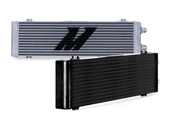 Universal Dual Pass Bar & Plate Oil Cooler, Large,...