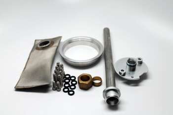 Aluminium Power Modul Installation kit with welding flange | Fuelab