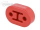 Exhaust Hanger rubber red - Heat Resistant (3 Pieces Per Package)
