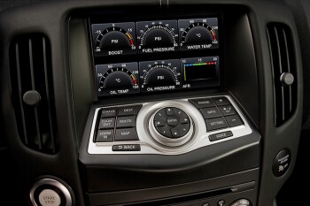 Nissan 370Z OBDII multi gauge system for OEM navigation...