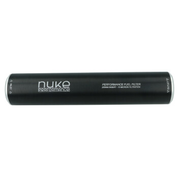 Fuel Filter 200mm 10 micron AN-8 (stainless filter element) | Nuke Performance