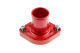 Aluminum Water Neck 1.50" Hose for GM LS1, LS2, LS6 engines (*must use traditional 53 mm SBC thermostat, not LS1 thermostat) - Red | RHP
