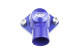 Aluminum Water Neck 1.50" Hose for Pontiac V8 ENGINE - Blue | RHP
