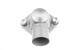 Aluminum Water Neck 1.50" Hose for Pontiac V8 ENGINE- Clear | RHP