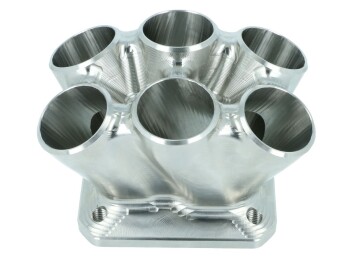 6-Cyl. CNC stainless steel turbo manifold Collector T4...