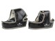 BMW N54 front & rear turbo manifold / turbo blankets - black
