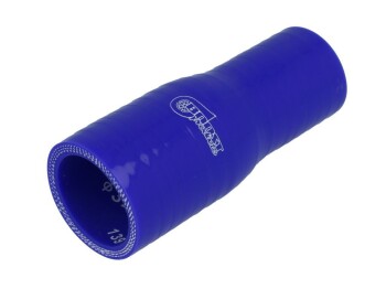 Silicone Reducer Straight, 63,5 - 57mm, blue | BOOST...