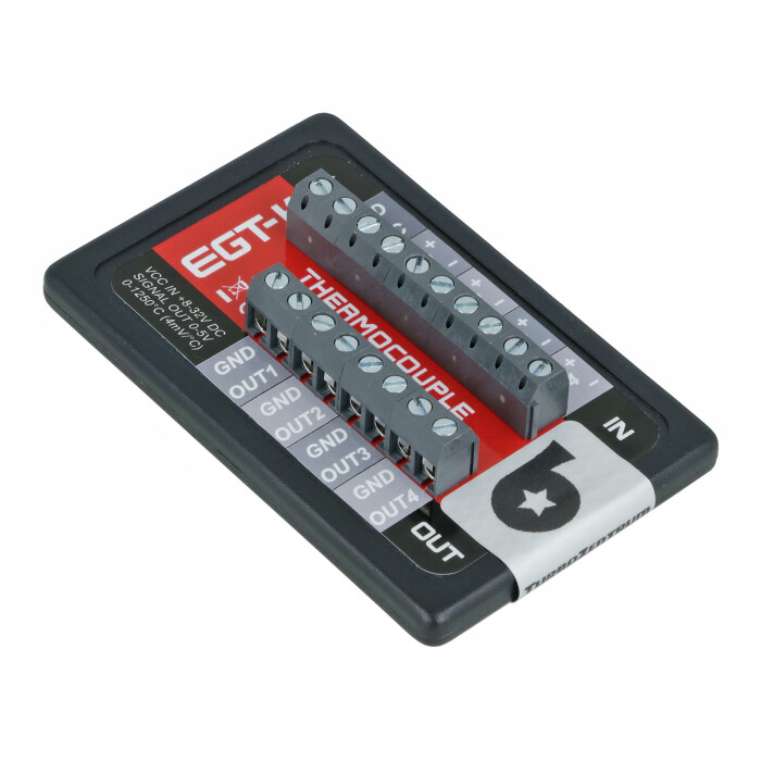 EGT-K Thermocouple Amplifier 0-5V (Type-K) - 4 Channel