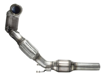 HJS 76mm Tuning Downpipe Skoda Octavia MK3 RS with EURO...