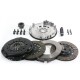 Organic Twin Disk + Flywheel / BMW 3-Series 335 x , 306-326hp, 737 lbs ft (01/09-03/10)"
