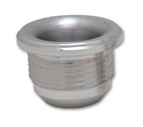 External thread for welding Alu -8AN