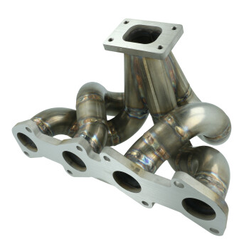 Tube Exhaust Manifold VAG 1,8l - 2,0l 16V Pulse Charging T25 / T28-flange no WG - Stainless Steel