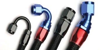 -10 AN / Dash 10 Black Hydraulic Stainless Core Hose...
