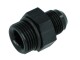 -06 male to -08 o-ring port adapter (high flow radius ORB) - black | RHP