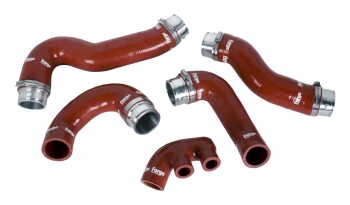 Silicon Turbo Hoses for Porsche 996 Turbo (5) Porsche 996