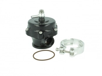 TiAL QR 25mm Blow Off Valve black - stainless flange