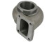 Turbine housing BorgWarner AirWerks S300SX / S300SX-E 76mm - T4 V-Band 1.27 A/R