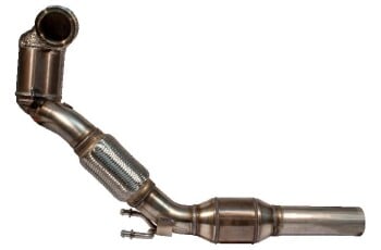 HJS Tuning Downpipe 76mm VW Polo 6 GTI (2.0L without...