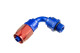 -12 AN 90° hose end with -12 ORB male end- red/blue // ORB hose ends | RHP