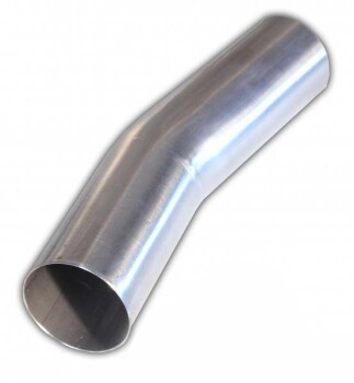 Stainless steel elbow 15° with 40mm diameter