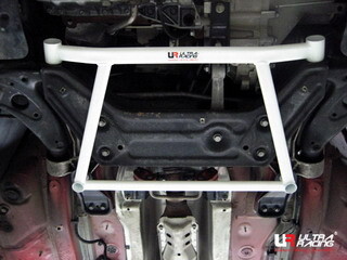 4-Point Front H-Brace for VW Polo 02-09 9N 1.8T