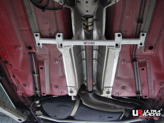 4-Point Mid Lower Brace for VW Polo 02-13 9N/6R/GTI