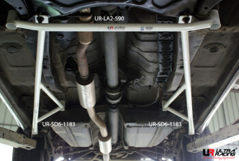 2x 3-Point Floor Bars Toyota RAV4 95-00 (4D)