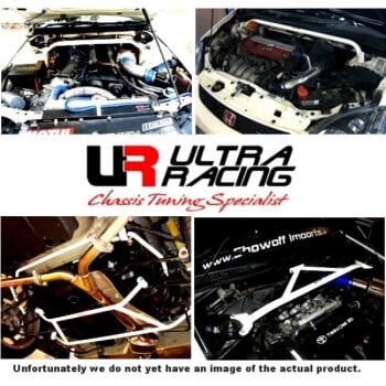 2x 2-Point Rear Lower Braces Toyota RAV4 2.5i 13+ XA40