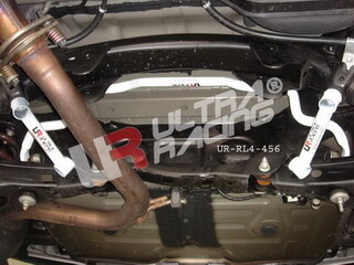 2x 2-Point Rear Member Braces Toyota RAV4 2.4 06+
