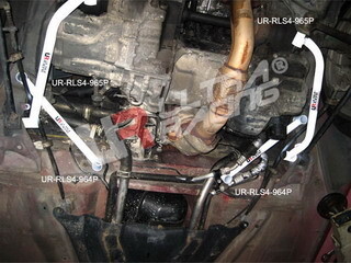 2x 2-Point Side Lower Bars Toyota MR2 SW20