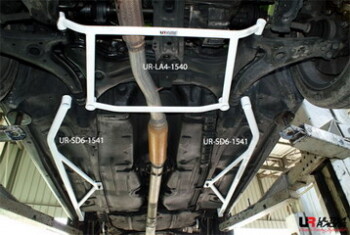 2x 3-Point Side Bars for Toyota Carina 2 87-92 2.0