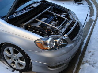 2-Point Front Upper Strut Bar Toyota Altis 01+