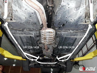 2x 3-Point Side Bars Subaru Legacy B4 03-09 2.0