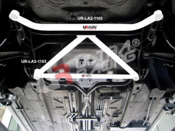 2-Point Front Lower Tiebar for Porsche Boxster (986)