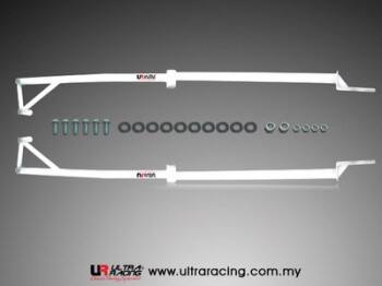 2x 4-Point Side Bars Nissan Cefiro 88-94 A31