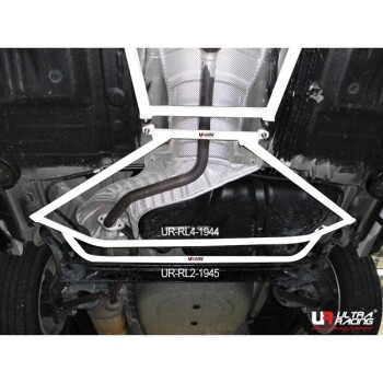 2-Point Rear Lower Tiebar Nissan Almera 1.5 11+