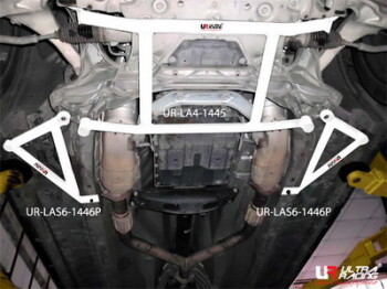 2x 3-Point Front Bars Nissan 370Z /Infiniti G37