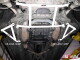 2x 3-Point Front Bars Nissan 370Z /Infiniti G37