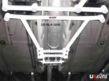 4-Point Mid Lower Bar for Mini Cooper S R56 /Clubman