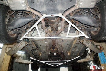 4-Point Rear Lower Bar for Mercedes SLK 200 04-11 2.0