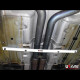 2-Point Mid Lower Bar for Mercedes E Coupe 09+ (W207)