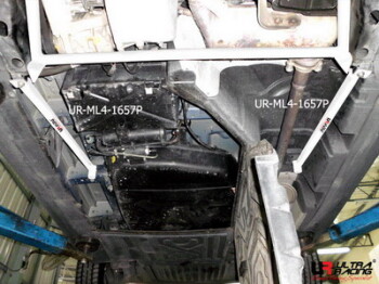 2x 2-Point Mid Lower Bar for Mercedes A-Class 97-05 A160