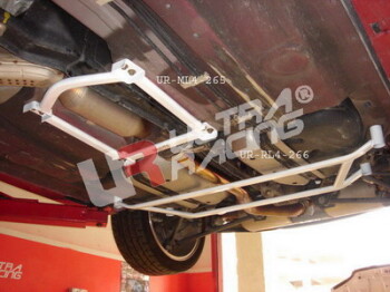 4-Point Mid Lower Strut Bar/Brace for Mazda RX8