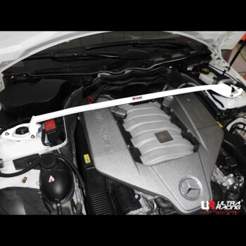2-Point Front Upper Strut Bar for Mercedes E Coupe 09+ (W207) | Ultra Racing