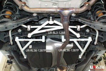 2x 3-Point Rear Side Bars for Mazda 8 LY 06+