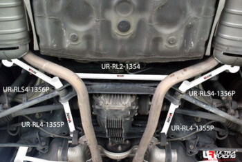 2x 2-Point Rear Lower Bars for Lexus LS 430 00-06