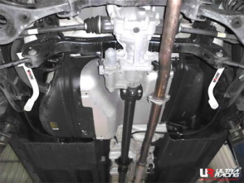 2x 2-Point Rear Side Bars for Kia Sportage 10+ 2.0/2.0D